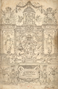 [Title page to Geminus, Compendiosa, 1545 (ai0267)]