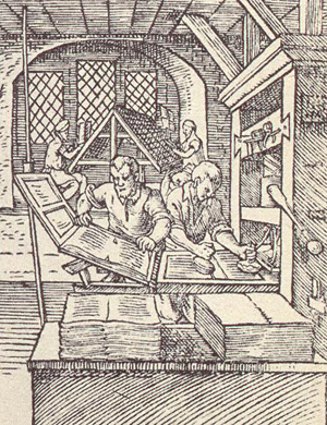[woodcut press, c.1568]